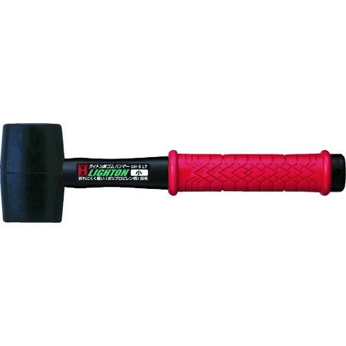 【即納在庫品】「直送」OH GH-S ライトン黒ゴムハンマー ＃1／2 SGHSLT オーエッチ工業 tr-8358204 283..