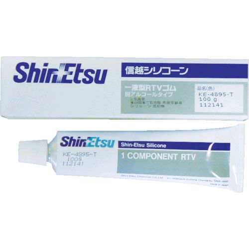 「直送」信越化学工業 SHINETSU KE4895T-330 シーリング 低分子シロキサン低減タイプ 330ml 透明 KE4895T330