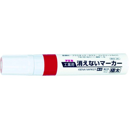 不易糊工業メーカーお問い合わせ：06-6709-3735【特長】●耐光性・耐水性にすぐれた顔料インクを使用しています。【用途】●木材・塩ビ管・鉄鋼材・ガラス・プラスチックなどのマーキングに。【仕様】●色：赤●文字サイズ：極太●奥行(mm)：30●高さ(mm)：170●幅(mm)：30【材質／仕上】●本体:油性顔料系●芯:アクリル【原産国】中国
