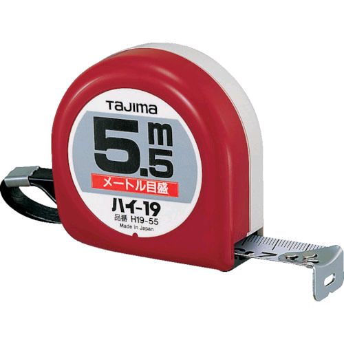 【あす楽対応】「直送」TJMデザイン H16-55BL ハイ－16 5．5m メートル目盛 ブリスター H1655BL 291-9575