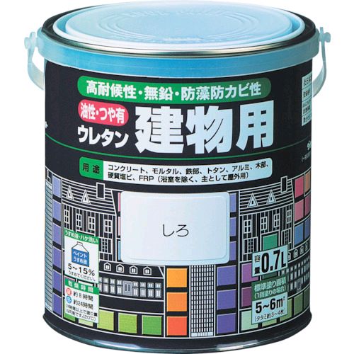 【即納在庫品】「直送」ロック 116-1612 03 油性ウレタン建物用 きいろ 0．7L 1161...