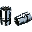 【即納在庫品】「直送」KTC・NEPROS ネプロス NB4-15 12.7sq.ソケット 六角 対辺寸法15mm 全長31.5mmNB415(4)
