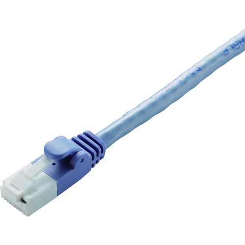 【即納在庫品】「直送」エレコム 株 LDGPTBU10RS Cat6対応ツメ折れ防止LANケーブル...
