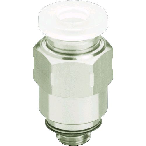 日本ピスコ PPC4M5SUS チューブフィッティング ストレート PPタイプ チューブ4 接続口径M5×0．8 SUS