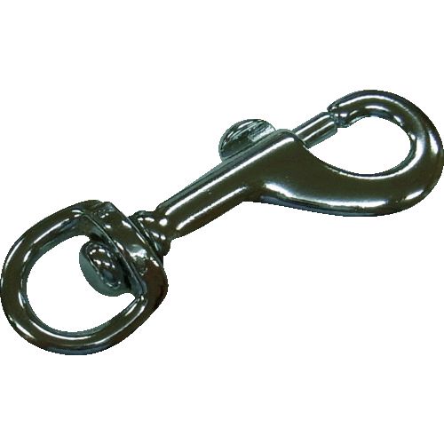 【即納在庫品】「直送」ニッサチェイン ニッサチェイン P622 マレーブルスナップ 75mm 1個＝1PK P-622 NISSA クローム 3892361 5123 4968462026227