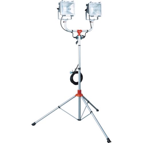 【個数：1個】ハタヤリミテッド ハタヤ PHCX305N 防雨型スタンド付ハロゲンライト 300W×2灯 1 453-8595..