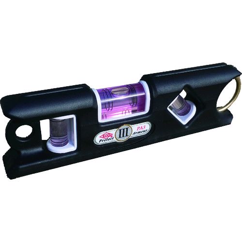 (LINEクーポン有)【即納在庫品】「直送」KOD PA3-B ポケット水平器 プロテクトアーマー3 ブラックPA3B