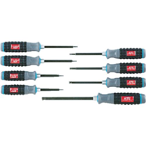 【即納在庫品】「直送」KTC 京都機械工具 工具 TD1HBP8 樹脂柄ボールポイントヘキサゴンドライバセット 8本組 TD-1HBP8 KYOTO TOOL 4989433826462 2285 1S