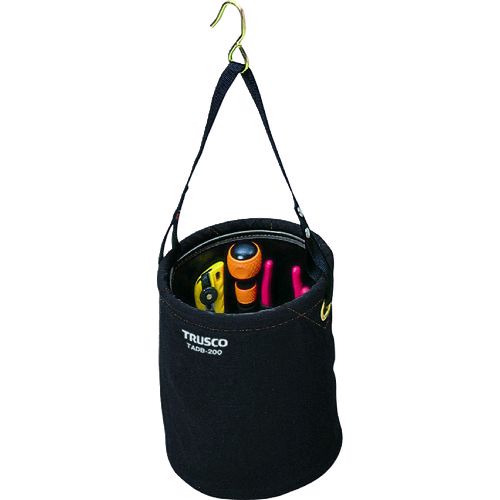 (LINEクーポン有)【即納在庫品】「直送」トラスコ中山 TRUSCO TADB200 アタッチメント付電工バケツ Φ20..