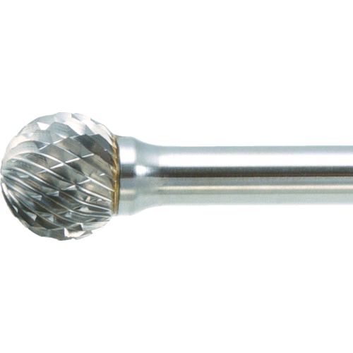 (LINEクーポン有)【即納在庫品】「直送」トラスコ中山 TRUSCO TB8C095L150 超硬バー 球型 Φ9．5X刃長8．0 436-5461 ロング ダブルカット(4.0)