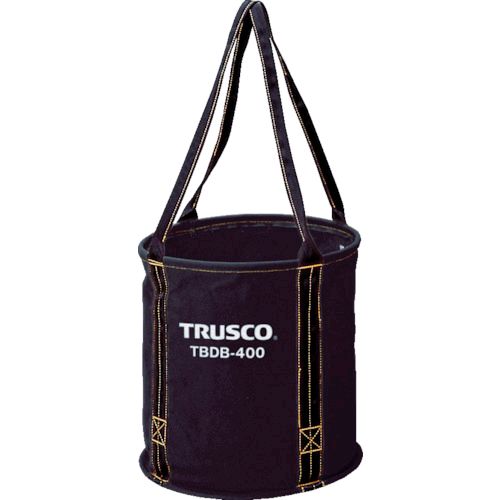 トラスコ中山 TRUSCO TBDB450 大型電工用バケツ Φ450X450 449-9239 TBDB-450 4989999256734 TBDB450-3100 オレンジブック ブラック