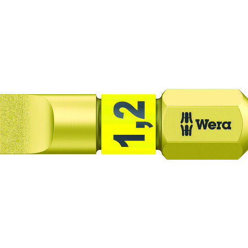 Weraメーカーお問い合わせ：03-6435-6876【特長】●ダイヤモンドコーティングにより、カムアウトを防止します。●専用のビットホルダ(053923）と併用することで、3つのトーション(トライトーション)が作用し、ビットの長寿命化を実現しています。【仕様】●刃先：［［−］］6.5●全長(mm)：25【仕様2】●差込：6.35mm●ダイヤモンドコーティング●カラーコード付●バイトーションタイプ（二重効果）【原産国】チェコ
