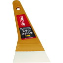 【即納在庫品】「直送」4530545001645 ステンパテヘラ 90mm INOUE 井上工具 左官用品 大工道具 作業工具 ステンレスパテヘラプラ柄 90m...