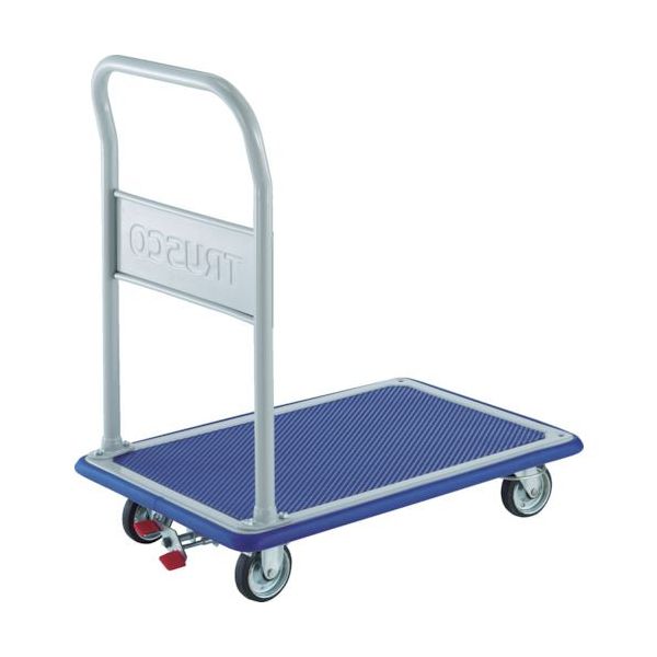 TRUSCO 301NJKRS-4 直送 代引不可・他メーカー同梱不可 プレス製台車 ドンキーカート 折畳 4輪リングストッパー付301NJKRS4 プレス製台車 tr-8564201 運搬車