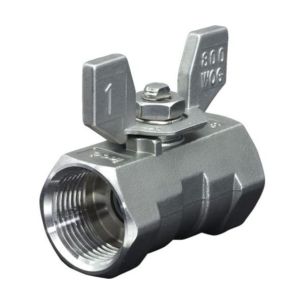 【即納在庫品】「直送」イノック 316SRVMB20A ねじ込みボールバルブ 全長59．0mm 呼び径 A 20 316SRVMB20A 255-0911