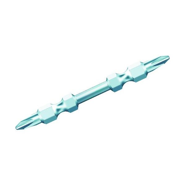 (LINEクーポン有)【即納在庫品】「直送」Wera社 343698 3851／23RBTH ステンレス両頭ビット ＋2×65 486-5308 ヴェラ
