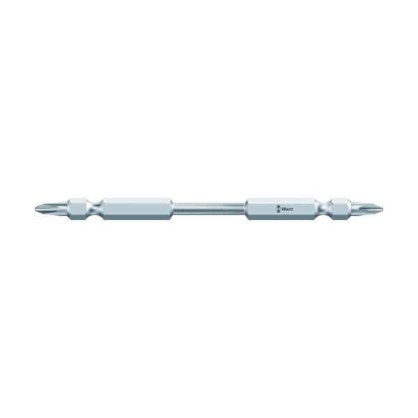 (LINEクーポン有)【即納在庫品】「直送」Wera社 343699 3851／23RBTH ステンレス両頭ビット ＋2×100 486-5316 ヴェラ