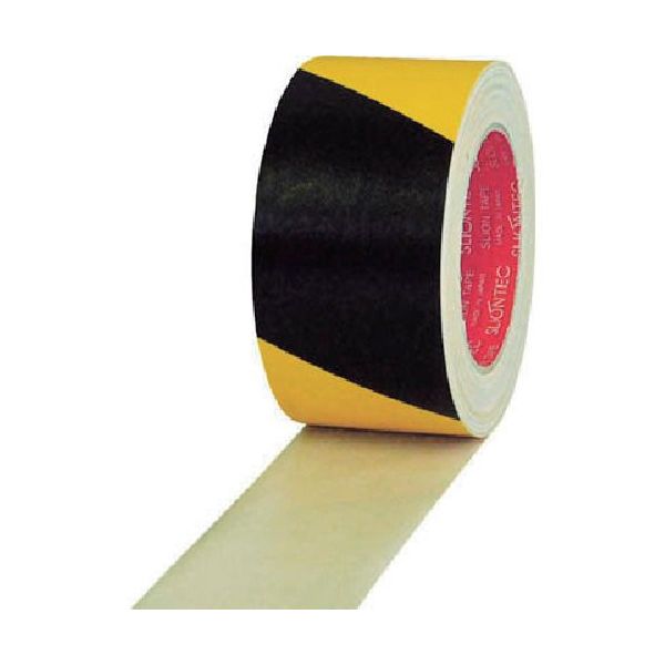 (LINEクーポン有)【即納在庫品】「直送」スリオン 336200-SS-00-50X25 危険表示用布粘着テープ50mm×25m..