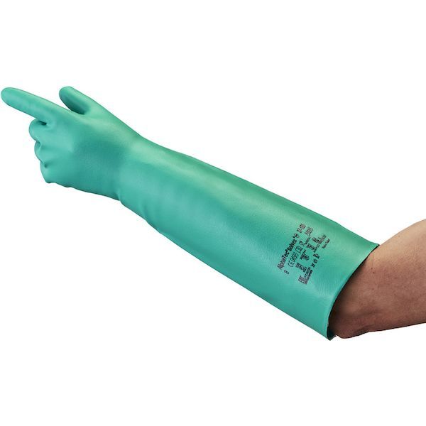 【即納在庫品】「直送」アンセル 37-185-10 耐溶剤作業手袋 アルファテック ソルベ...