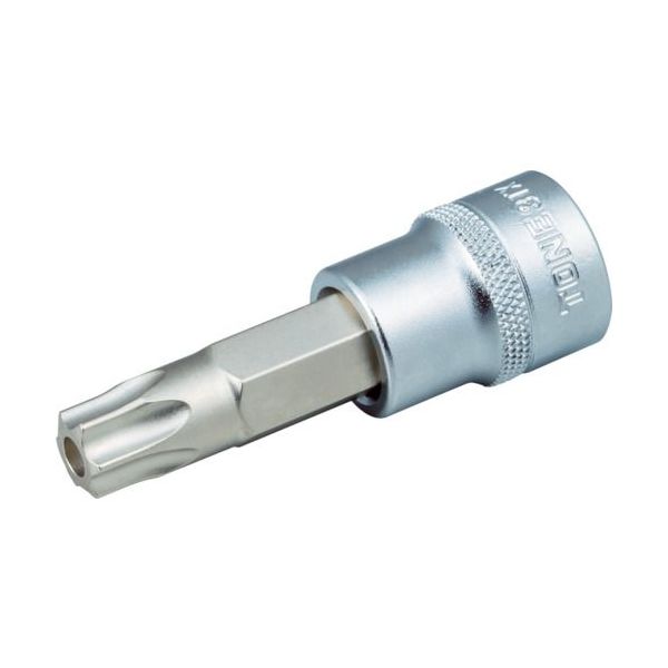 【即納在庫品】「直送」前田金属工業 TONE 3TXT45H ヘックスローブソケット トルクスソケット いじり防止タイプ T45 差込角9．5mm 先端寸法7．77mm 369-5981 3TX-T45H トネ 4953488145281