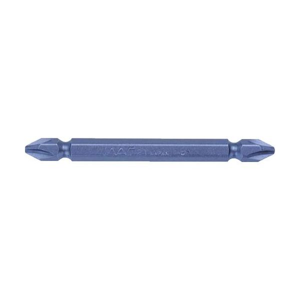 (LINEクーポン有)【即納在庫品】「直送」ナック 3WT2075 【10個入】タッピングねじ用ドライバービット 差込6．35xNo．2x75L
