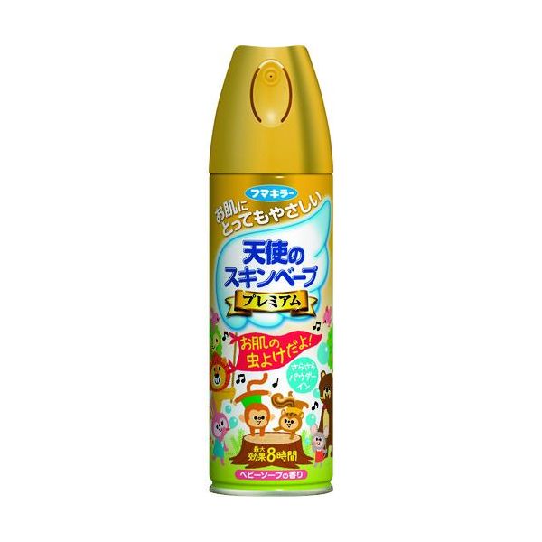 【あす楽対応】「直送」4902424440614 虫よけスプレー 天使のスキンベーププレミアム 200ml