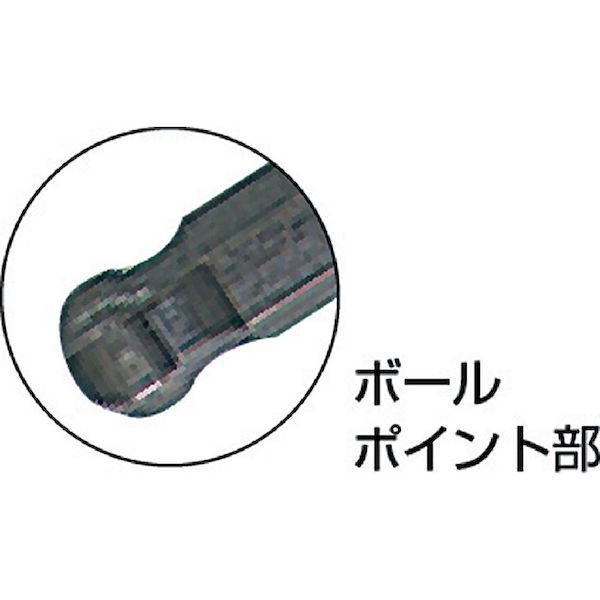 【即納在庫品】「直送」ワイズ WISE 620-80 ボールポイントT型レンチ8mm 62080 若...
