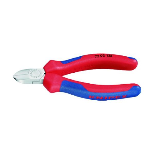 【即納在庫品】「直送」クニペックス KNIPEX 7202-125 プラスチック用ニッパー 125...