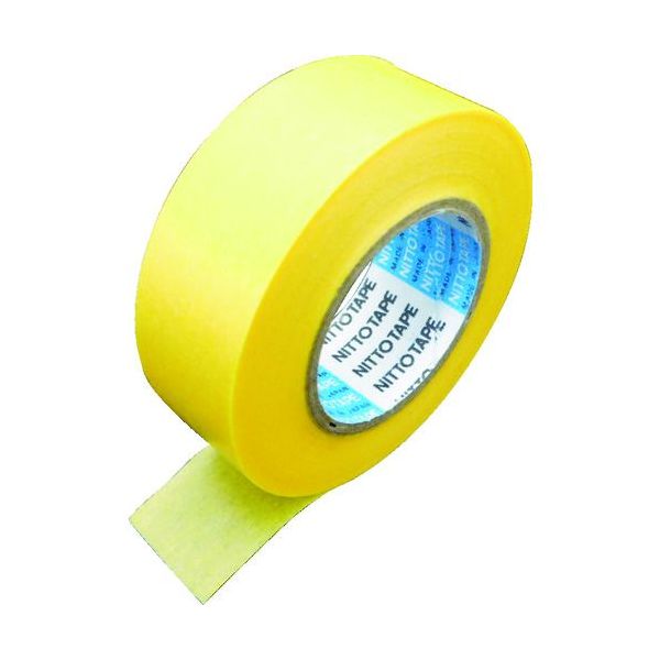 【即納在庫品】「直送」日東 7239-24 和紙マスキングテープ No．7239 24mm×18m 1本5巻入り 黄 723924 24mmX18M 日東電工 Nitto