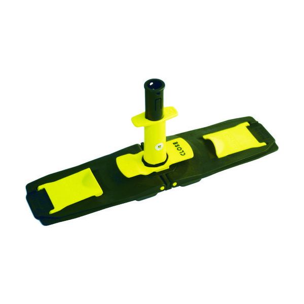 【特長】●フロアクリーナー専用プレートです。●首が360°回転して、壁やすき間も清掃可能です。【用途】●テレスコープポールに取り付けて使用。【仕様】●縦(mm)：110●横(mm)：410【材質／仕上】●プラスチック【注意】●テレスコープポ...