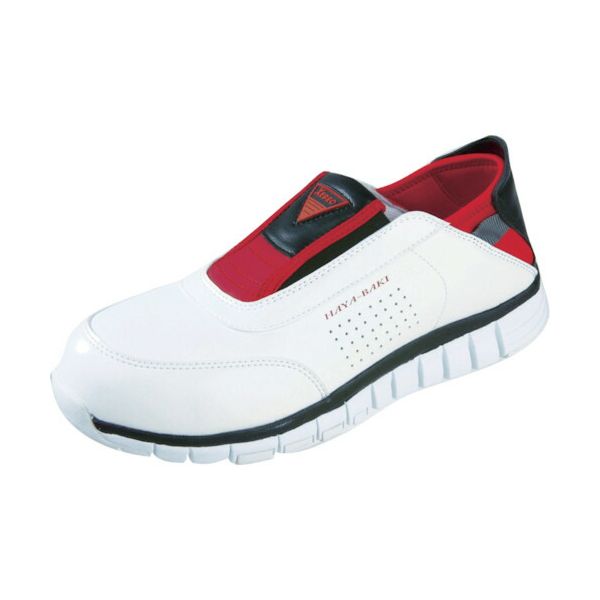 【即納在庫品】「直送」ジーベック 8512832255 セフティシューズ 85128 ホワイト 25．5CM 85128-32-255 XEBEC 8512832255-3355