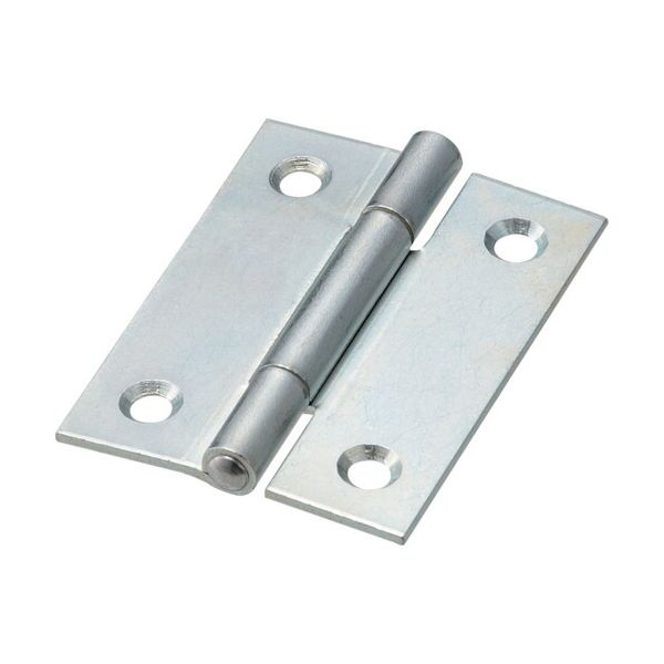 【即納在庫品】「直送」トラスコ中山 TRUSCO 888-51UNCR スチール製厚口蝶番 三価クロムメッキ仕上げ ..