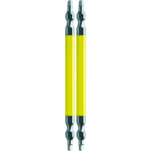 Rakuten - 【即納在庫品】「直送」アネックス ANEX ACS-2211 四角カラービット2本組 ■＃2×110 ACS2211
