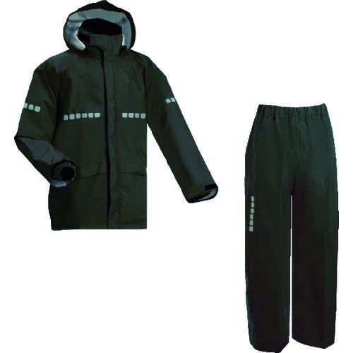 【即納在庫品】「直送」前垣 AP1000 BLK L AP1000ワーキングレインスーツ　ブラック　Lサイズ AP1000BLKL