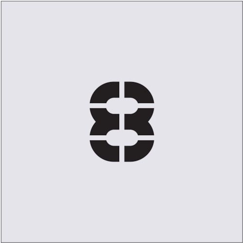 Other - 【即納在庫品】「直送」IM AST32 ステンシル 8 文字サイズ50×40mm アイマーク AIMARK tr-4341279 4560343370698