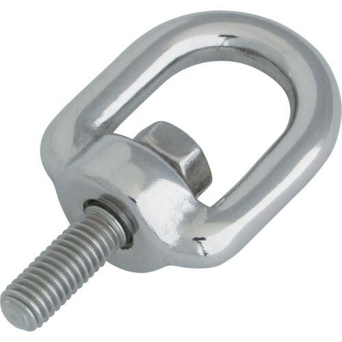 水本機械製作所メーカーお問い合わせ：079-246-2501【特長】●回転するアイの付いたボルトです。【用途】●ワイヤやロープ・フックのひっかけに。【仕様】●使用荷重(kN)：0.29●ねじ径：M5●D(mm)：5●L(mm)：30●B(mm)：13●W(mm)：13●H(mm)：13.5【材質／仕上】●ステンレス（SUS304）●仕上げ：電解研磨仕上げ【注意】●吊り金具として使用しないでください。●荷重のかかった状態でねじの緩む方向に回転させると危険です。【原産国】台湾