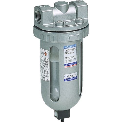 【即納在庫品】「直送」日本精器 BN270125 エアフィルタ25A BN-270125 103-4324