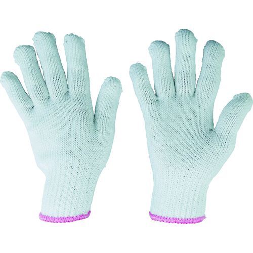 【即納在庫品】「直送」丸和ケミカル C520 婦人用軍手 紫陽花 12双組 C520