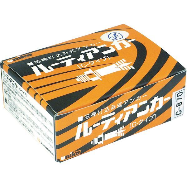 ユニカ unika C-645 ルーティアンカー Cタイプ 三価クロメート C−645 50入 C645 4989270702011 ルーティアンカーCタイプ