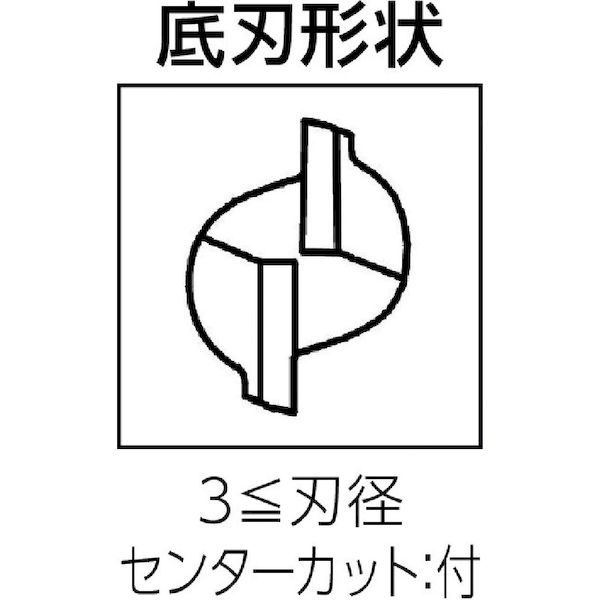 【即納在庫品】「直送」ユニオンツール CCES2047 超硬エンドミル スクエア φ4．7×...