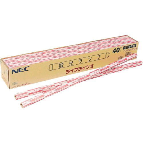 【個数：25個】NEC FLR40SD/M/36 一般蛍光ランプ 明るさ2610lm 消費電力36WFLR-40SD/M/36 295-1983