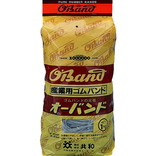共和メーカーお問い合わせ：06-6532-6171【特長】●純ゴムバンドと同等の伸びと引張強度を備えています。●油が付着しても、膨潤が少なく、強度の低下が少ないゴムバンドです。【仕様】●色：灰●番手：#360●切幅(mm)：3●折径(mm)：140●厚さ(mm)：1.1【仕様2】●食品衛生法、食品添加物規格適合●1kg当たりの平均本数(本)：980●内径(mm)： 89【材質／仕上】●天然ゴム【原産国】日本