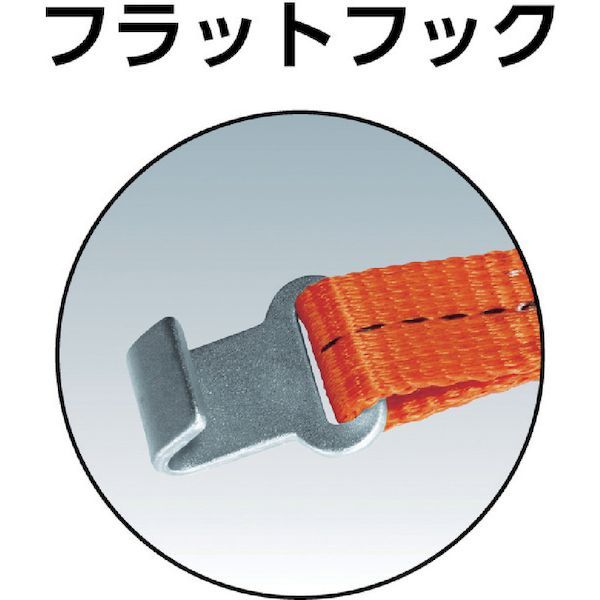 【即納在庫品】「直送」トラスコ中山 GV38500F ベルト荷締機 38mm幅 500kg フラッ...