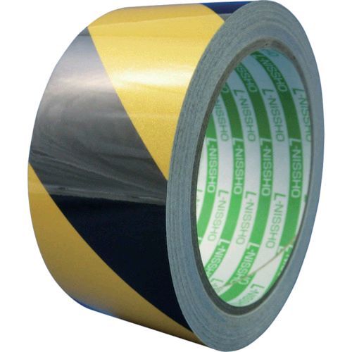 【即納在庫品】「直送」日東エルマテ HT-150YB 再帰反射テープ 150mm×10m イエロー／ブラックHT150YB 日東エルマテリアル Nitto 110(4)