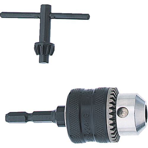 【即納在庫品】「直送」サンフラッグ JB-10 ドリルチャック 1．0-10mm JB10 212-2278