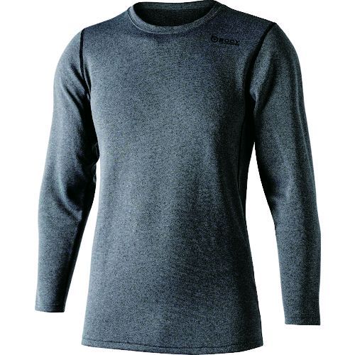 【即納在庫品】「直送」おたふく手袋 4970687616510 BT デュアルブラッシュド ヘビーウェイト クルーネックシャツ グレー/ブラック M 【即納在庫品】「直送」おたふく手袋 4970687616510 BT デュアルブラッシュド ヘビーウェイト クルーネックシャツ グレー/ブラック M