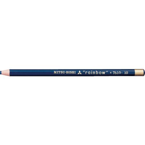 【即納在庫品】「直送」uni K7610.10 水性ダーマトグラフ 藍 12本入 三菱鉛筆 色鉛筆 tr-8575208 藍色 水性ダーマトグラフ色鉛筆7610 K7610-10 三菱えんぴつ