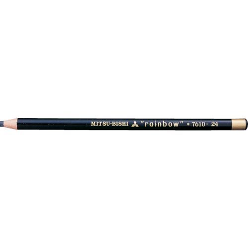 【即納在庫品】「直送」uni K7610.24 水性ダーマトグラフ 黒 12本入 三菱鉛筆 MITS...