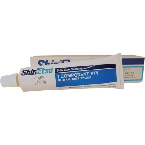 「直送」信越化学工業 SHINETSU KE45R-100 一般電気用RTVゴム 100g レッド K KE45R100