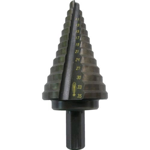 【即納在庫品】「直送」ロブテックス LOBSTER LB 635 ステージドリル ノンコーティング 13段 軸径10mm ..